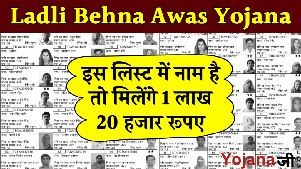 Ladli Behna Awas Yojana List: लाड़ली बहना आवास योजना की नई लिस्ट जारी, अभी चेक करें अपना नाम 1 Ladli Behna Awas Yojana List